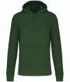 KB4027 K4027 Kariban Hooded Sweatshirt Forest Green colour image
